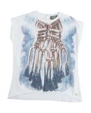 MICROBE by MISS GRANT M�dchen 0-24 monate T-shirts Farbe Elfenbein Gr��e 4