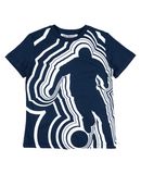 BIKKEMBERGS Jungen 3-8 jahre T-shirts Farbe Dunkelblau Gr��e 4