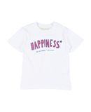 HAPPINESS Jungen 3-8 jahre T-shirts Farbe Wei� Gr��e 6