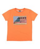 FRED MELLO Jungen 9-16 jahre T-shirts Farbe Orange Gr��e 4