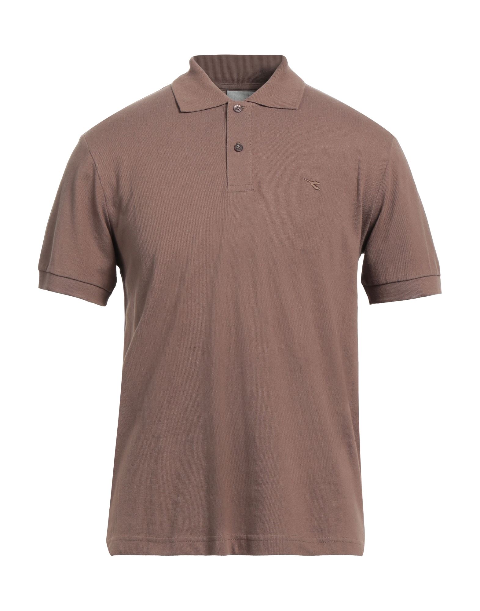 Diadora Polo Shirts In Brown