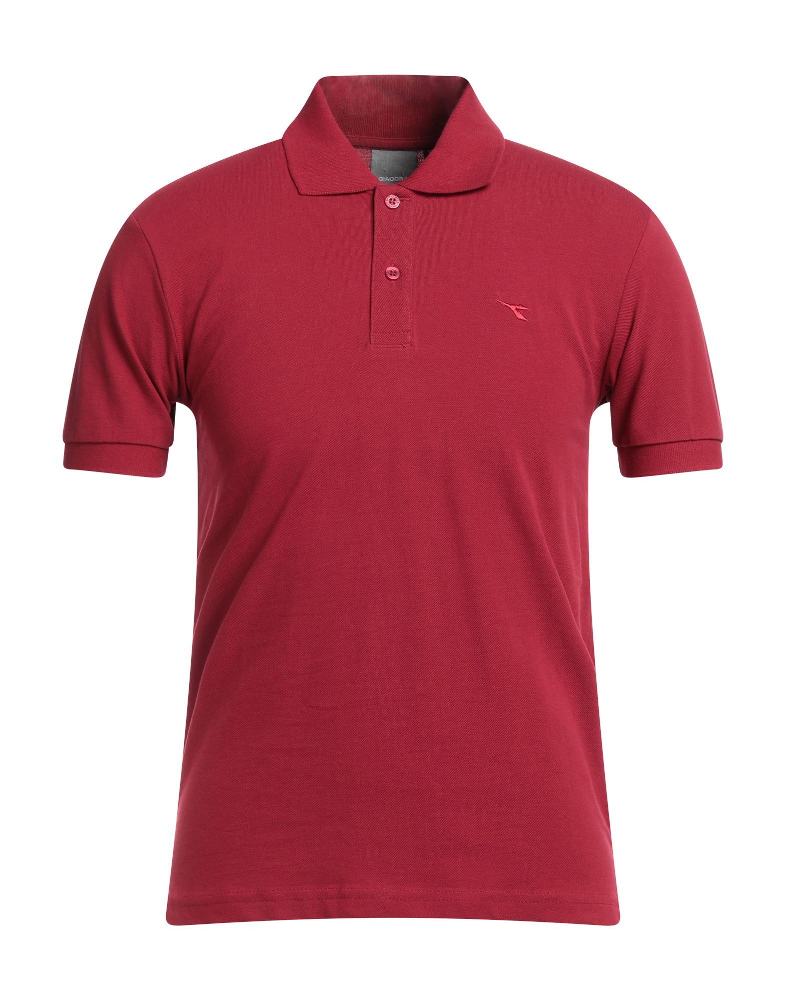 Diadora Polo Shirts In Red