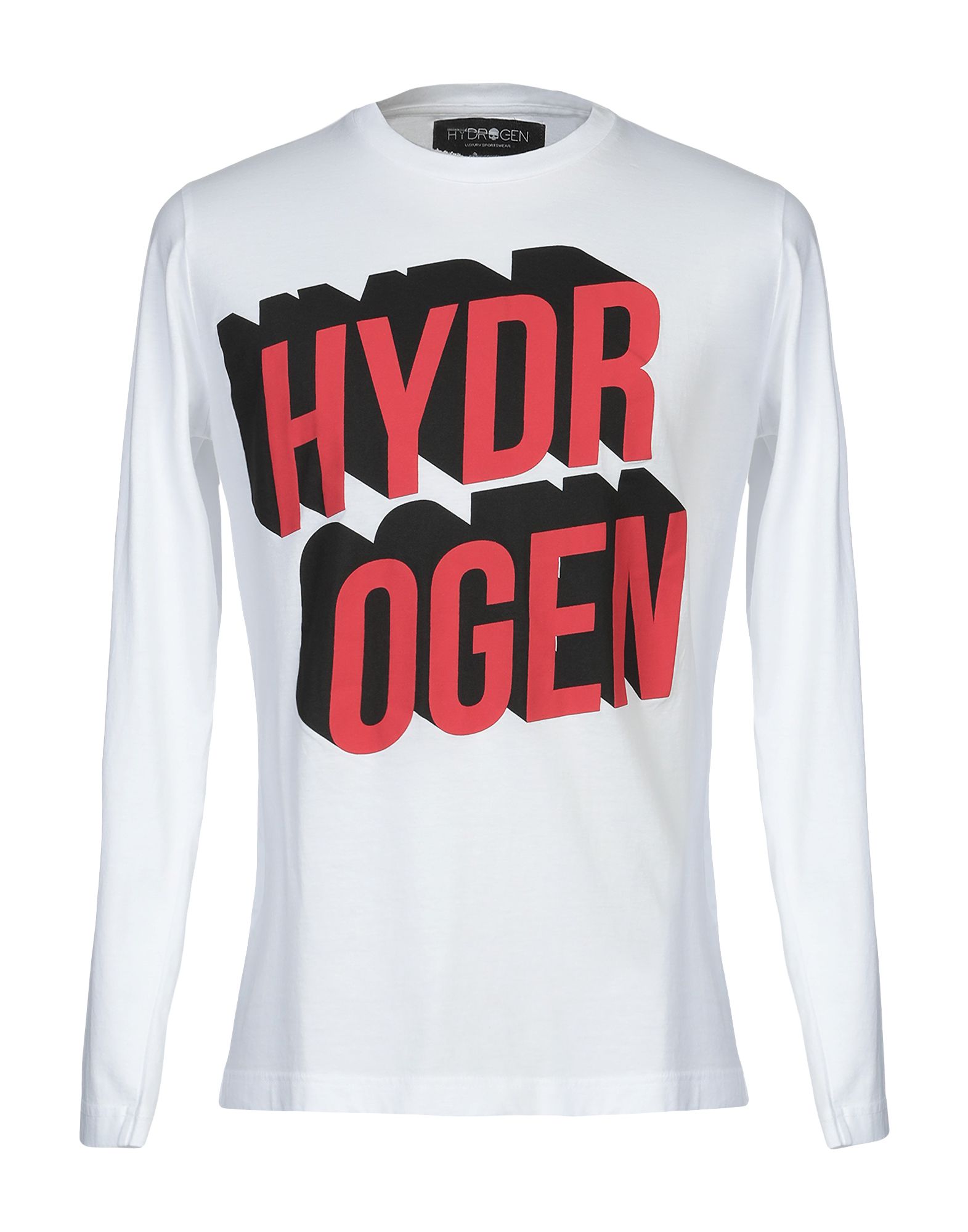 《セール開催中》HYDROGEN メンズ T シャツ ホワイト XXS コットン 100%