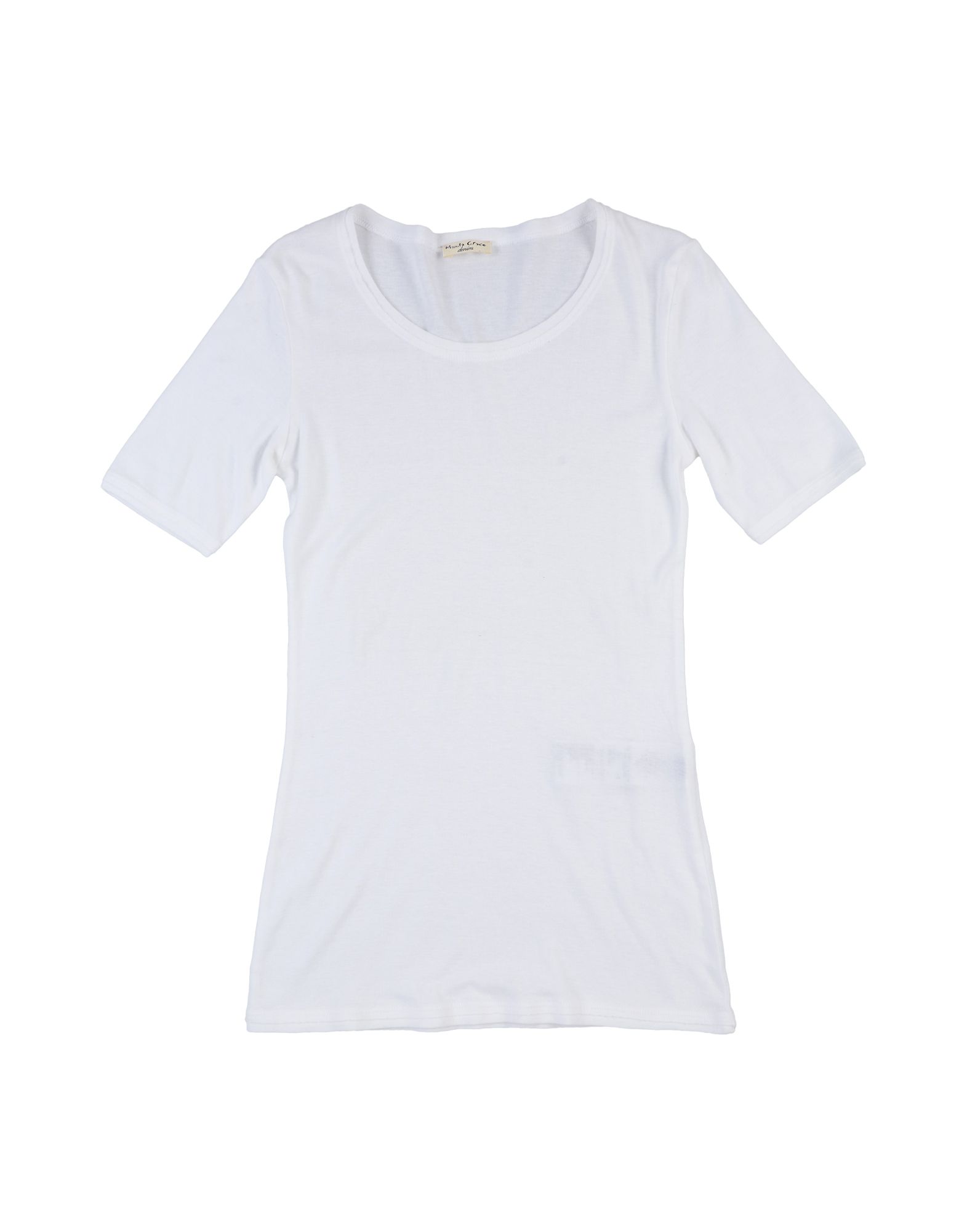 Manila Grace Denim Kids' T-shirts In White