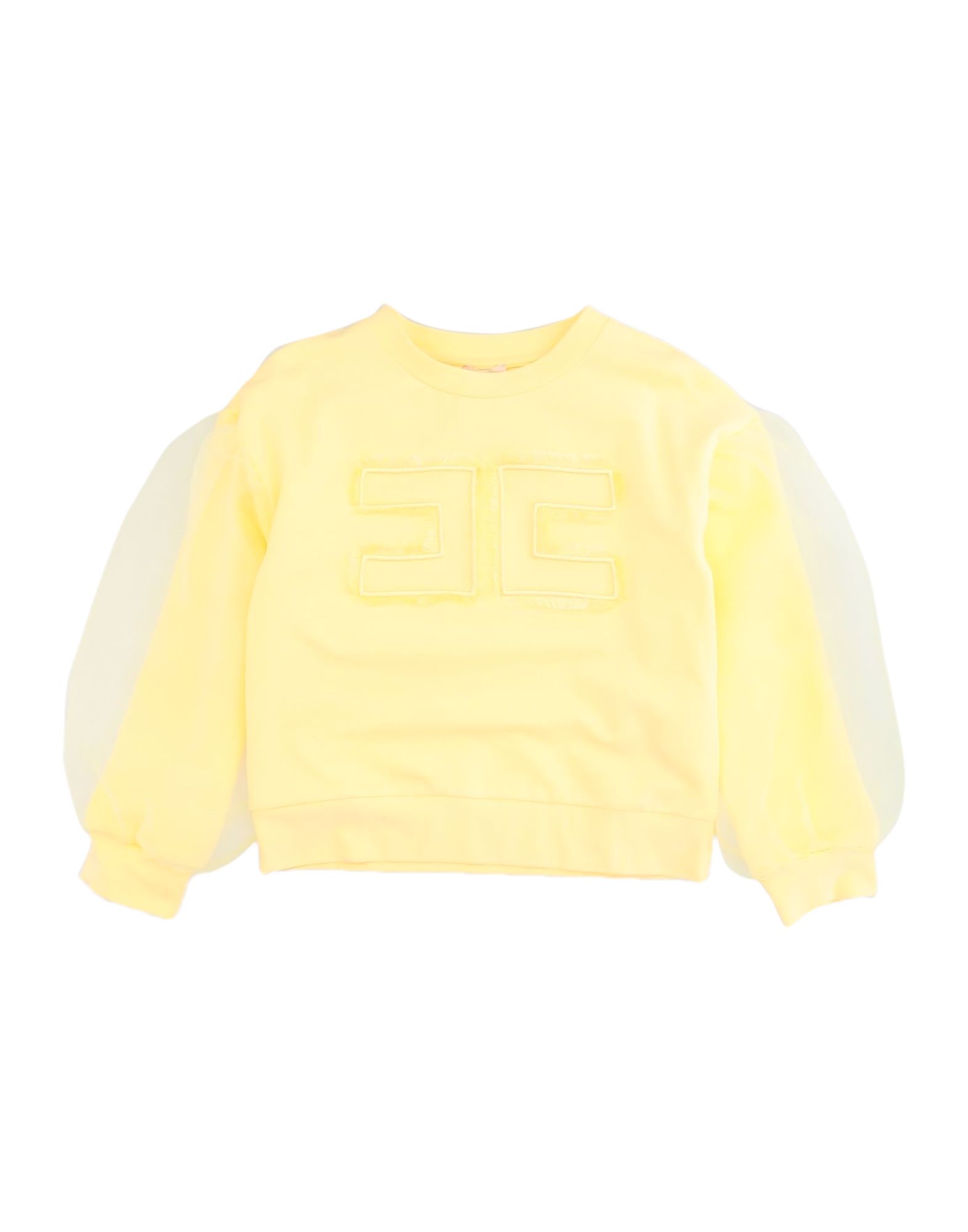 Elisabetta Franchi Kids'  Sweatshirts In Yellow