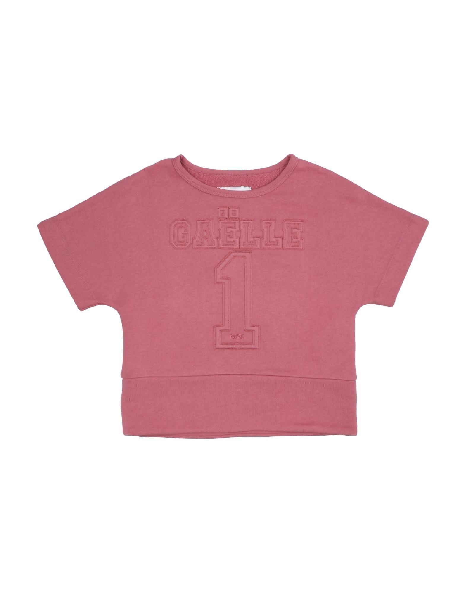 Gaelle Paris Kids' Sweatshirts In Pastel Pink