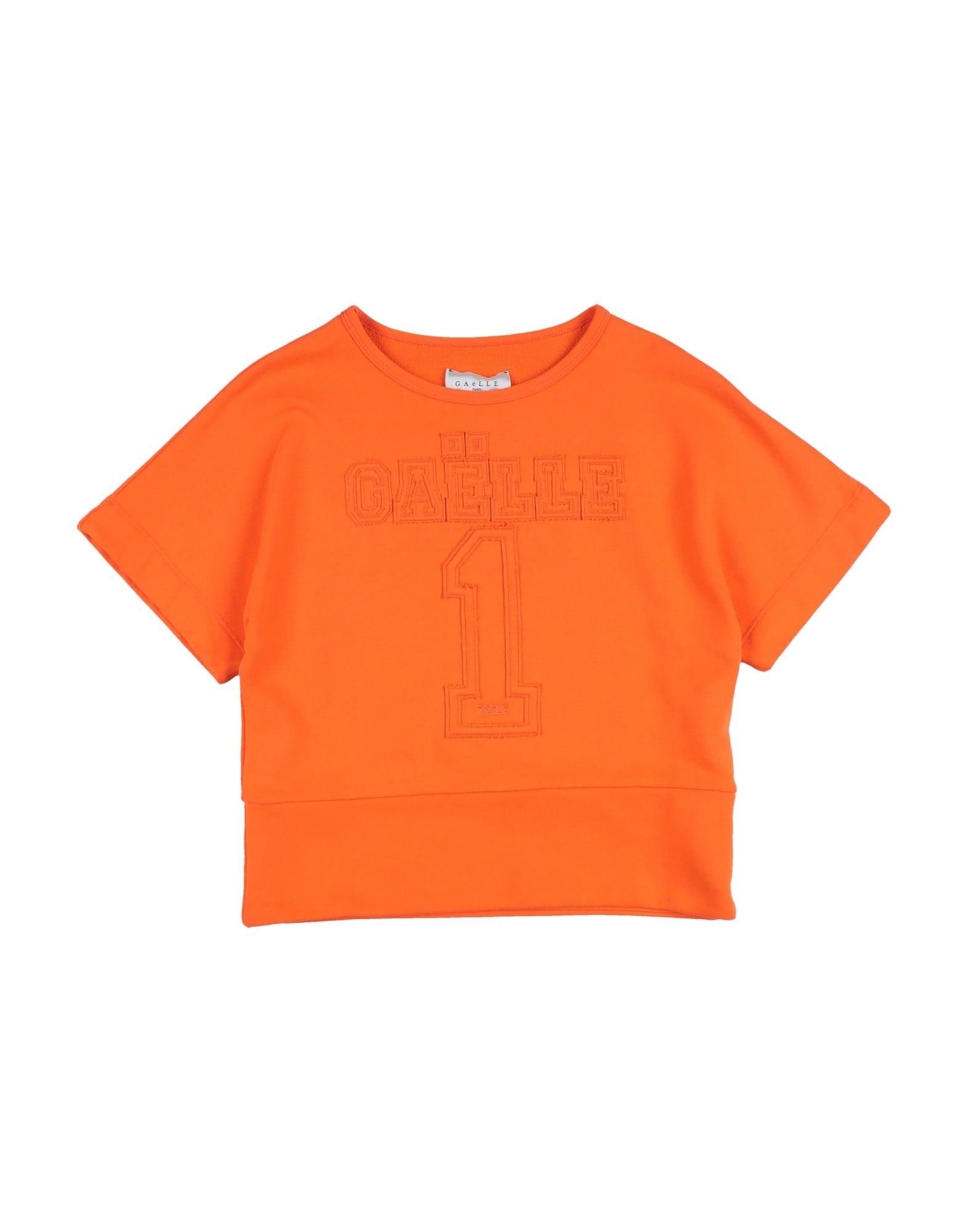 Shop Gaelle Paris Gaëlle Paris Toddler Girl Sweatshirt Orange Size 4 Cotton