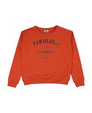 LE VOLIRE Mdchen 9-16 jahre Sweatshirt Farbe Orange Gre 6