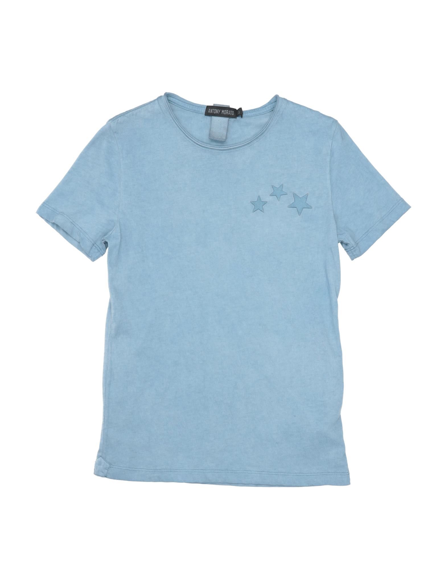 Antony Morato Kids' T-shirts In Slate Blue