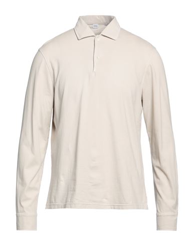 Aspesi Man Polo Shirt Beige Size M Cotton