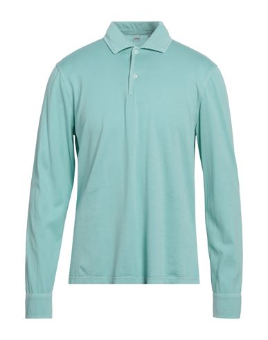 Aspesi Man Polo Shirt Light Green Size Xl Cotton