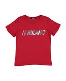 10 MILANO Jungen 3-8 jahre T-shirts Farbe Rot Gr��e 2