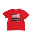 BIKKEMBERGS Jungen 0-24 monate T-shirts Farbe Rot Gr��e 4