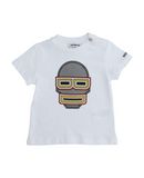 BIKKEMBERGS Jungen 0-24 monate T-shirts Farbe Wei� Gr��e 4