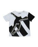 BIKKEMBERGS Jungen 0-24 monate T-shirts Farbe Wei� Gr��e 6