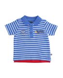 BLUE SEVEN Jungen 0-24 monate Poloshirt Farbe Blau Gr��e 4