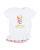 SILVIAN HEACH M�dchen 0-24 monate T-shirts Farbe Wei� Gr��e 4