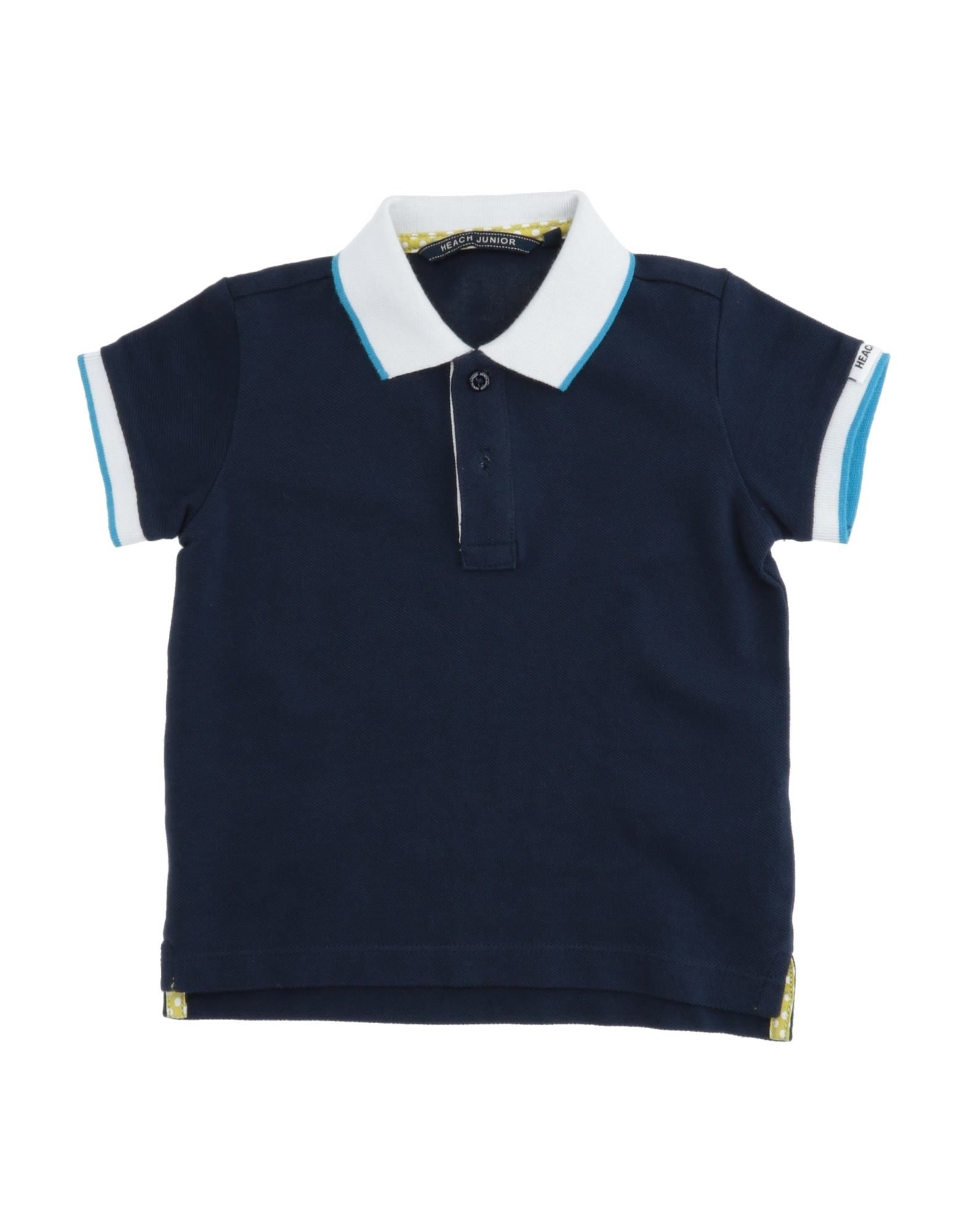 Heach Junior By Silvian Heach Kids' Polo Shirts In Dark Blue