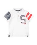 SIVIGLIA Jungen 0-24 monate Poloshirt Farbe Wei� Gr��e 5