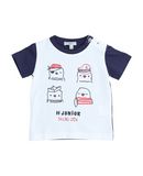 SILVIAN HEACH Jungen 0-24 monate T-shirts Farbe Dunkelblau Gr��e 4