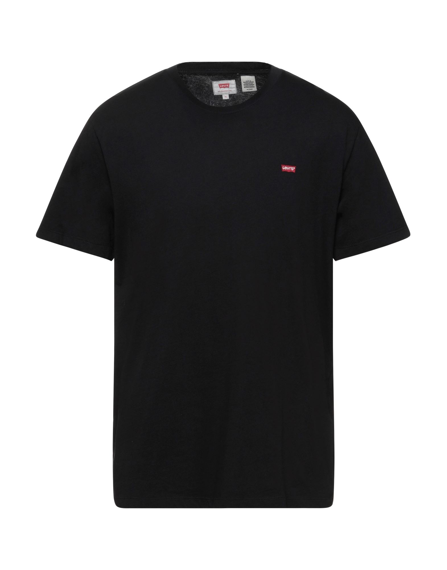 《セール開催中》LEVI' S メンズ T シャツ ブラック XL コットン 61% / ポリエステル 30% / レーヨン 9%