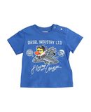 DIESEL Jungen 0-24 monate T-shirts Farbe Blau Gr��e 4