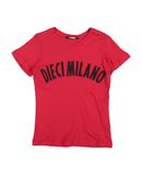 10 MILANO Jungen 3-8 jahre T-shirts Farbe Rot Gr��e 6