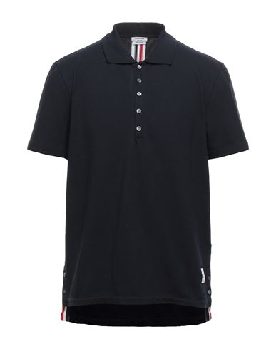 Man Polo shirt Midnight blue Size 4 Cotton