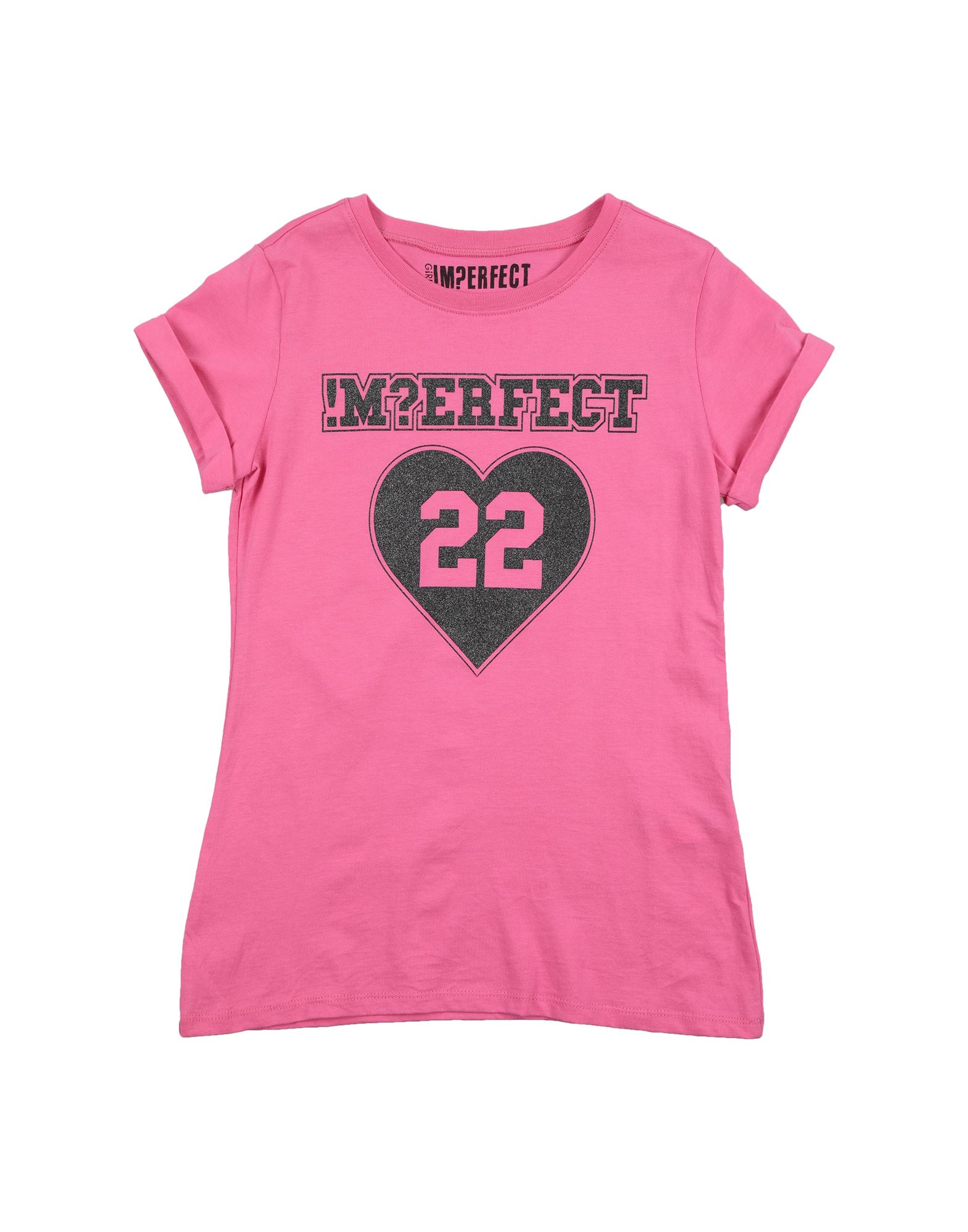 !m?erfect Kids'  T-shirts In Pink