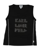KARL LAGERFELD M�dchen 3-8 jahre T-shirts Farbe Schwarz Gr��e 4