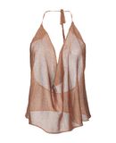 ROBERTO COLLINA Damen Top Farbe Braun Gr��e 4