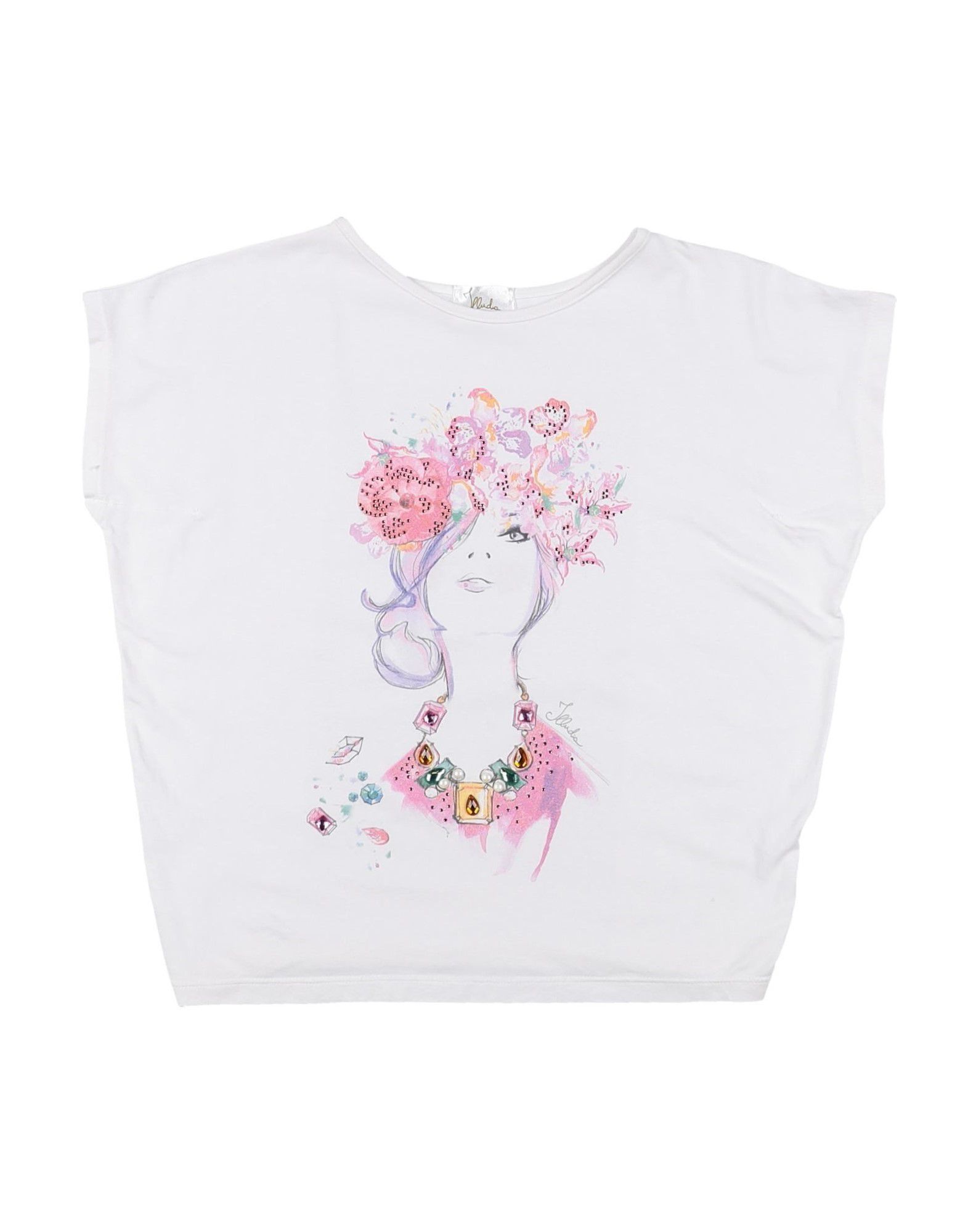 Illudia Kids' T-shirts In White