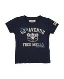 FRED MELLO Jungen 3-8 jahre T-shirts Farbe Dunkelblau Gr��e 3