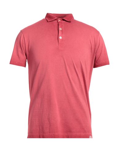 Man Polo shirt Red Size 46 Cotton