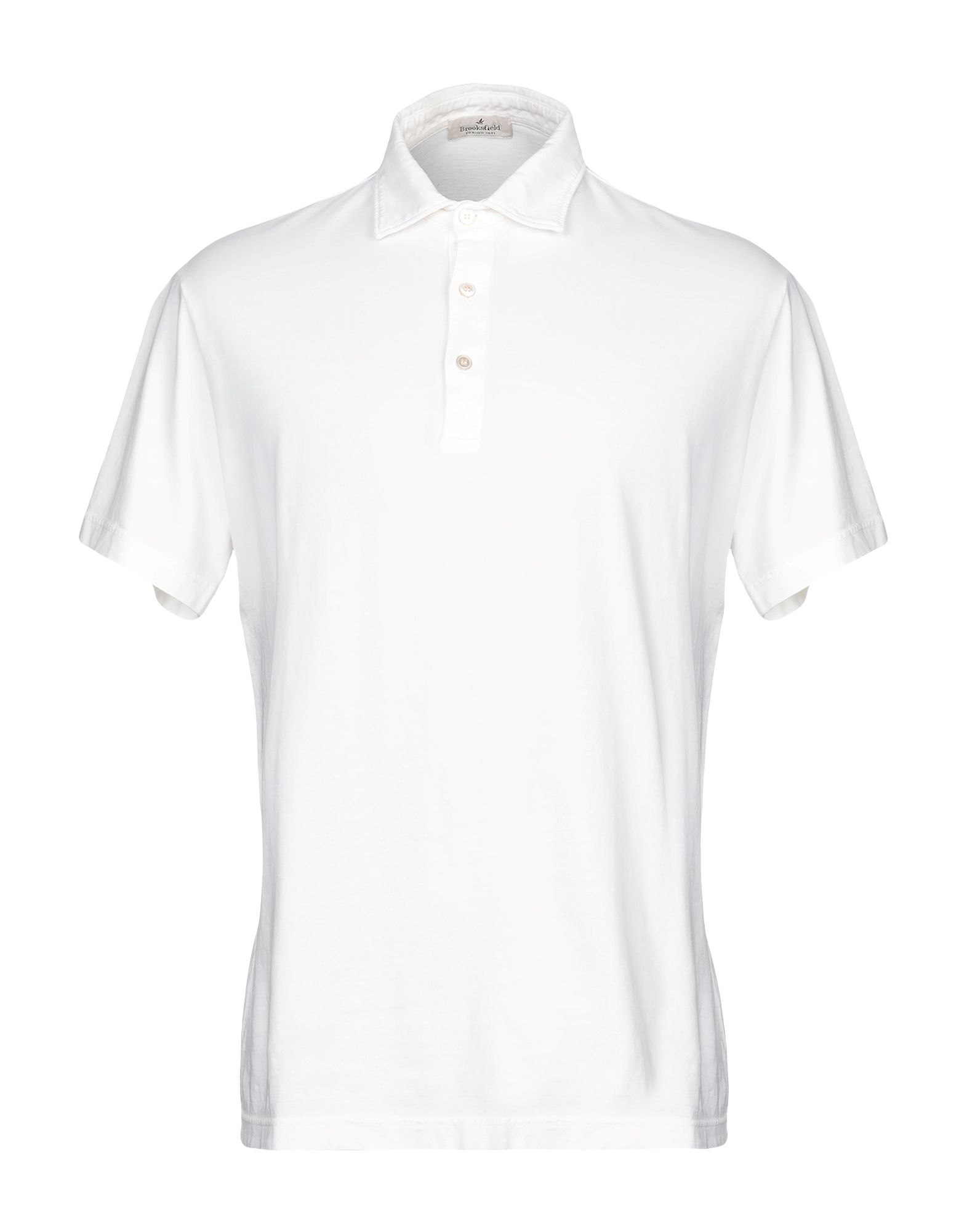 Brooksfield Polo Shirts In White