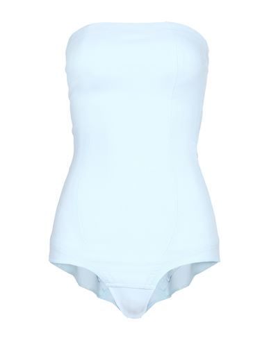 Woman Bodysuit Azure Size 6 Viscose, Polyamide, Elastane