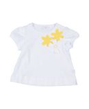 IL GUFO M�dchen 0-24 monate T-shirts Farbe Wei� Gr��e 4