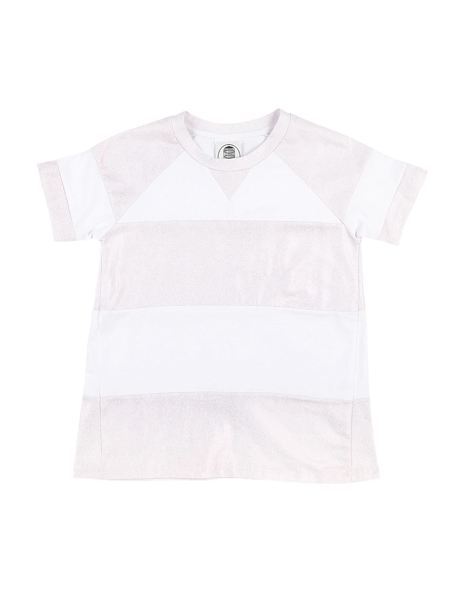 Le Volière Kids' T-shirts In White