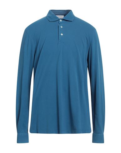 Gran Sasso Man Polo Shirt Light Blue Size 50 Cotton