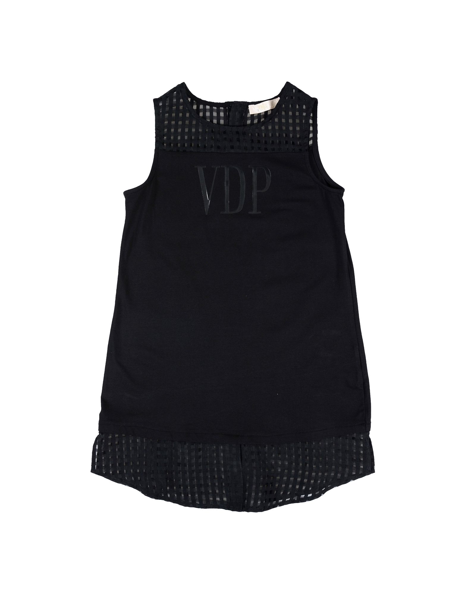 Vdp Collection Kids' T-shirts In Black