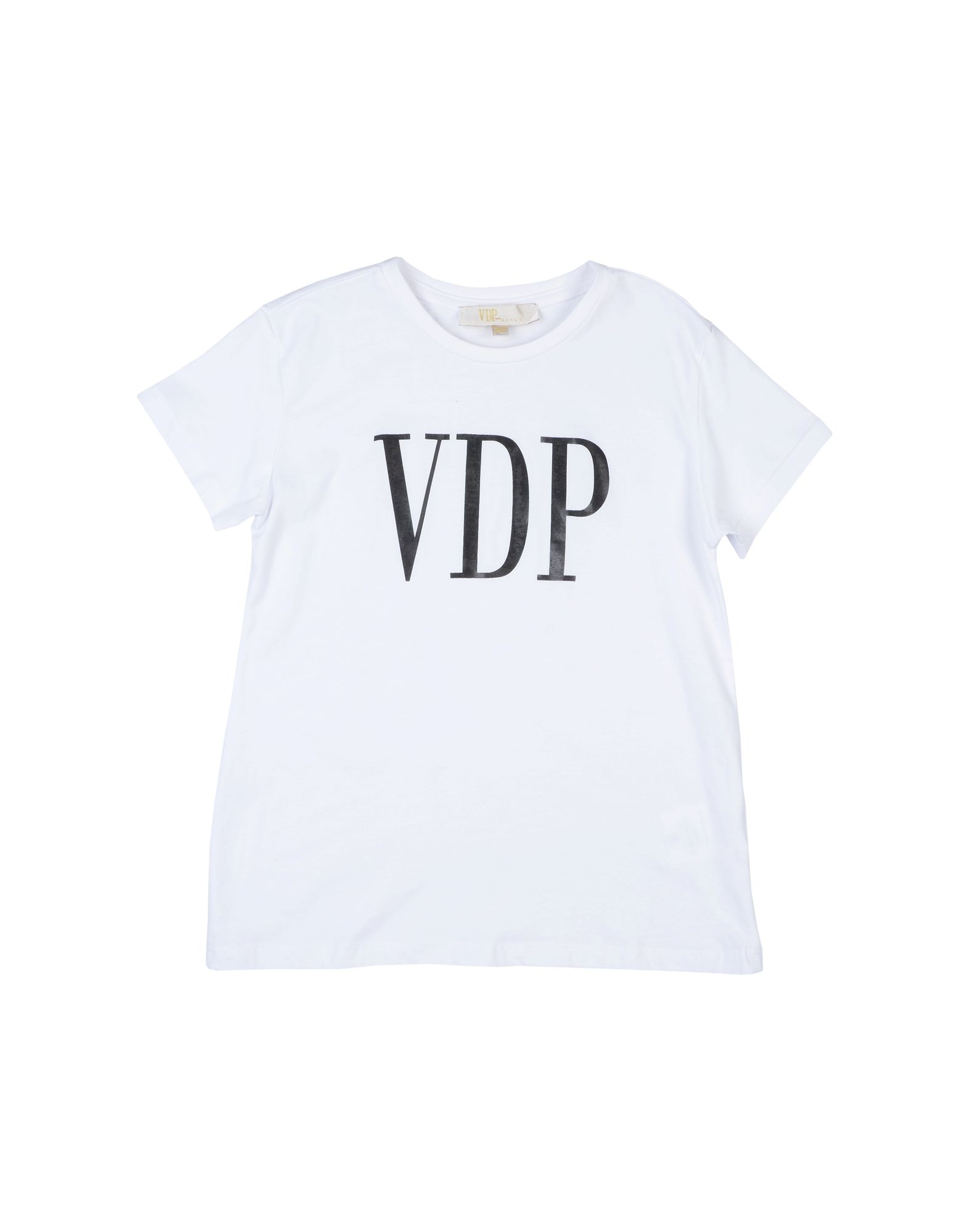 Vdp Collection Kids' T-shirts In White