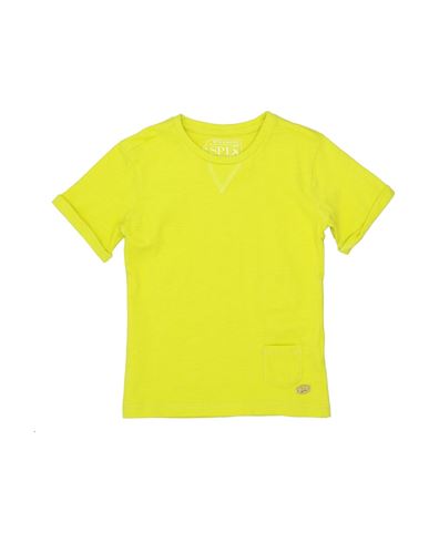 Sp1 Babies'  Toddler Boy T-shirt Acid Green Size 4 Cotton