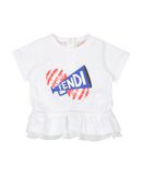 FENDI Mädchen 0-24 monate T-shirts Farbe Weiß Größe 5