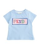 FENDI Mädchen 0-24 monate T-shirts Farbe Himmelblau Größe 3