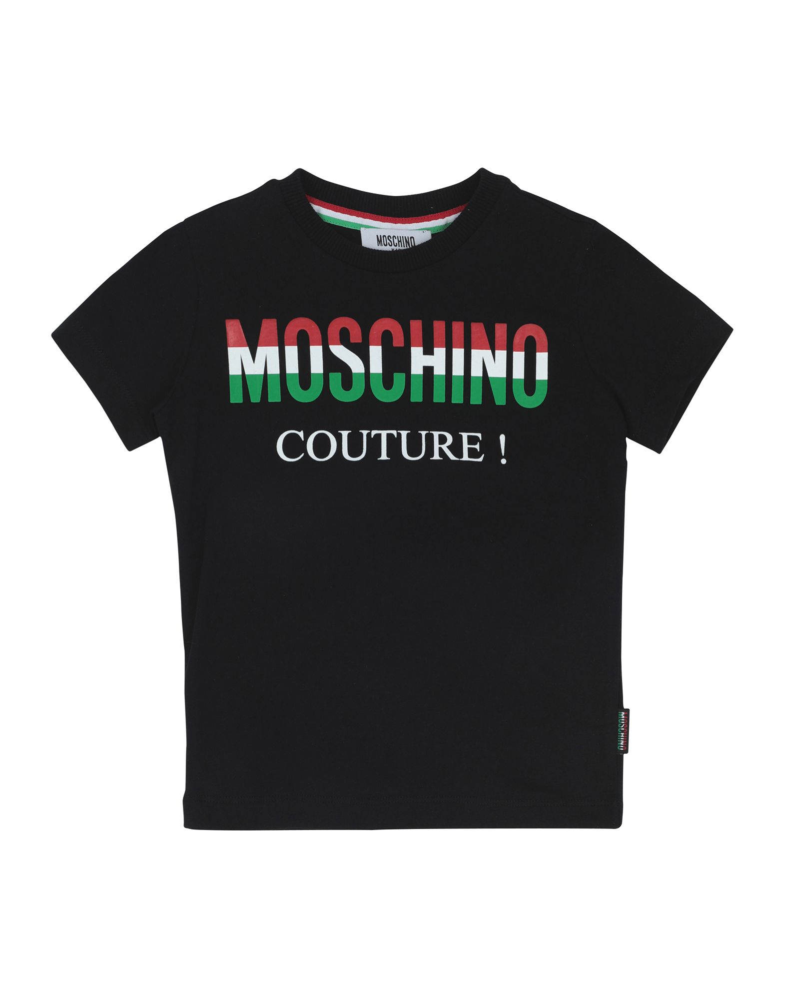Moschino Kid T-shirts In Black