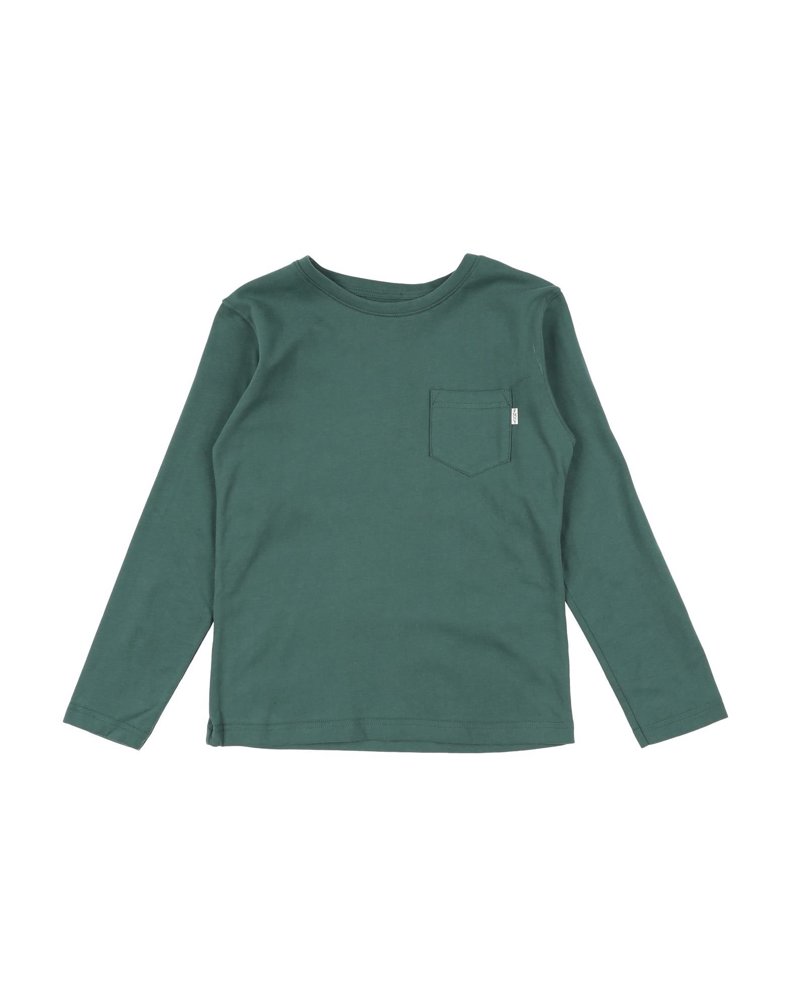 Fred Mello Kids' Sweatshirts In Emerald Green