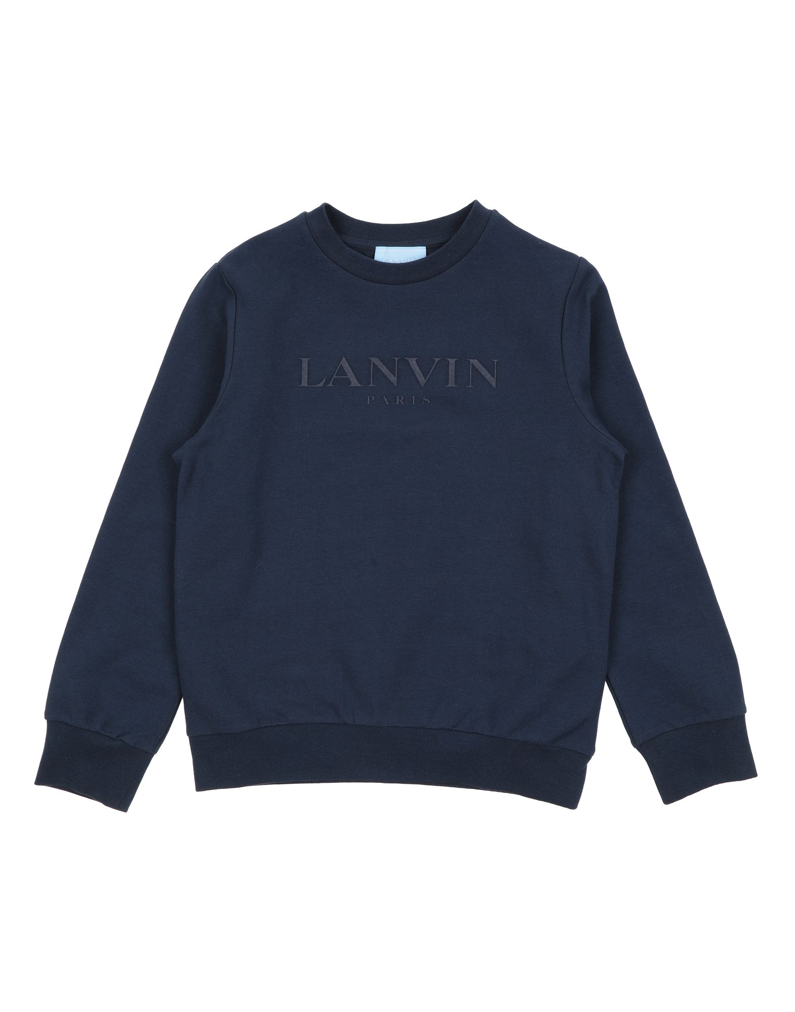 Lanvin Kids' Sweatshirts In Dark Blue
