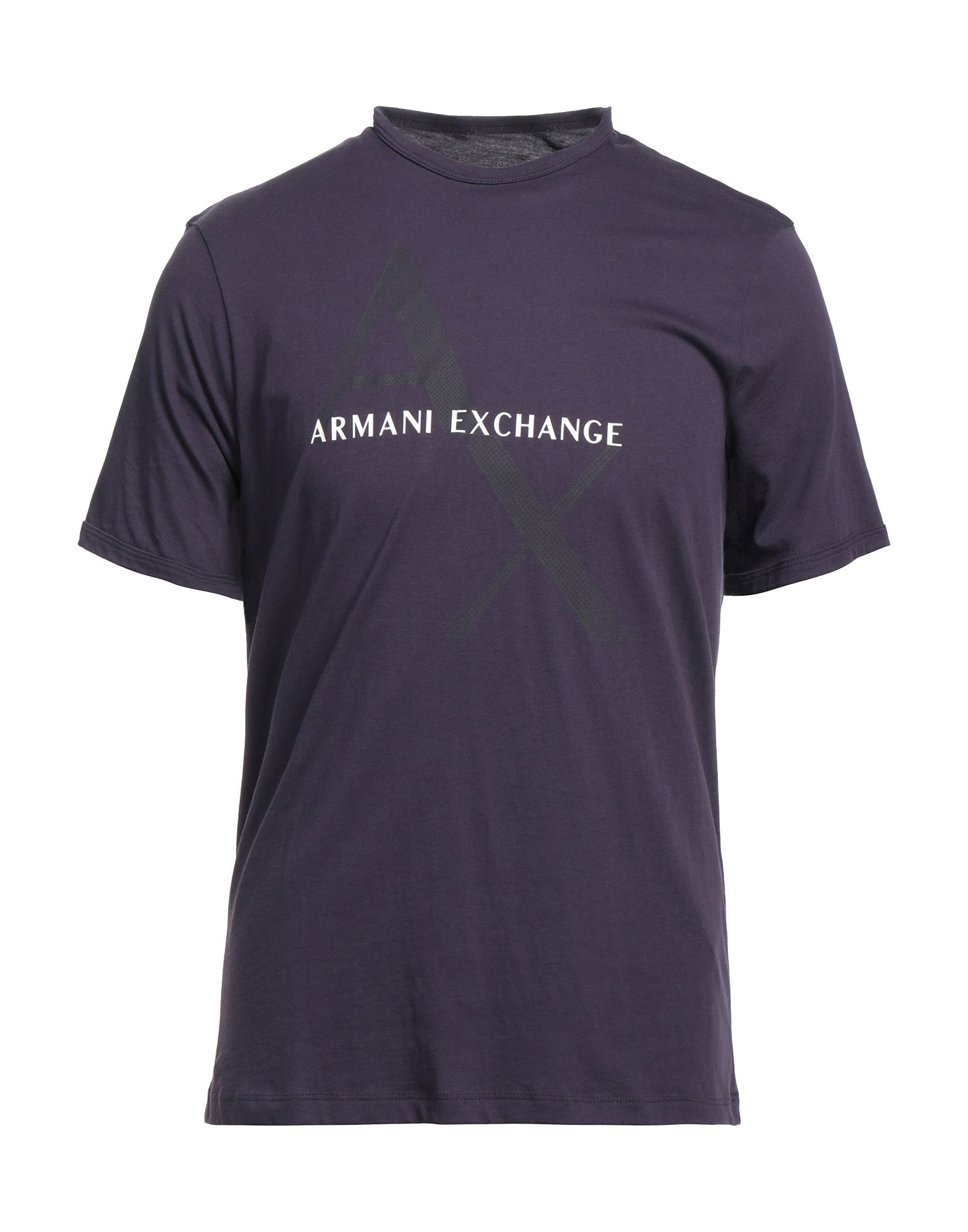 Armani Exchange T-shirts In Purple