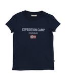 NAPAPIJRI Jungen 3-8 jahre T-shirts Farbe Dunkelblau Gr��e 2