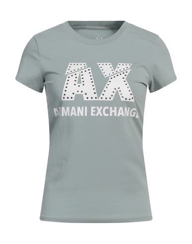 Woman T-shirt Beige Size S Cotton, Elastane